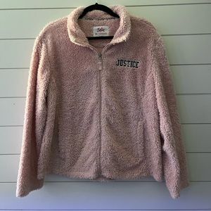 Justice Fleece Zip Up